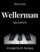 Wellerman piano sheet music cover